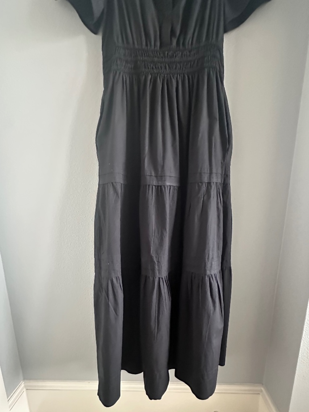 Anthropologie Somerset Maxi Dress-Navy Blue - Picture 8 of 10